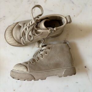 Zara - high top sneakers sz24 toddler